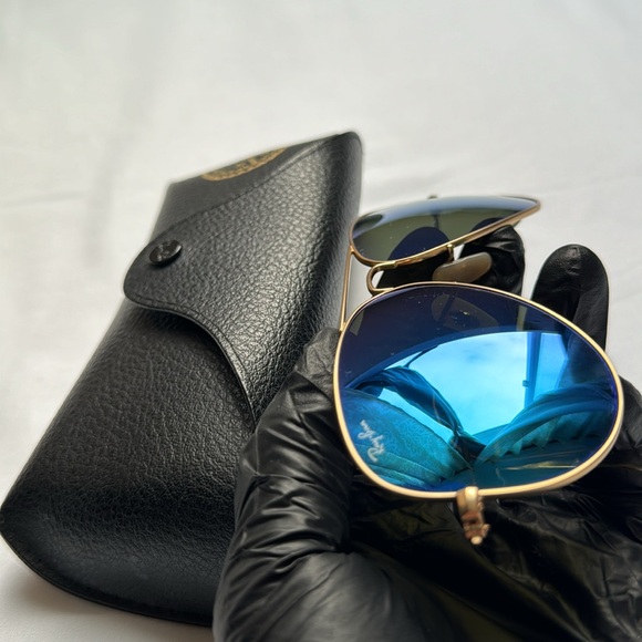 Blue aviator flash lenses - Picture 5 of 5